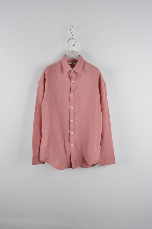 라벨m사이즈 1 soft 핑크계열 혼방 남성 셔츠형 남방(아영맘)